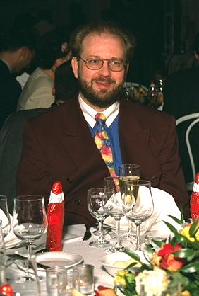 H.-A. Schneider auf einer Abteilungsfeier